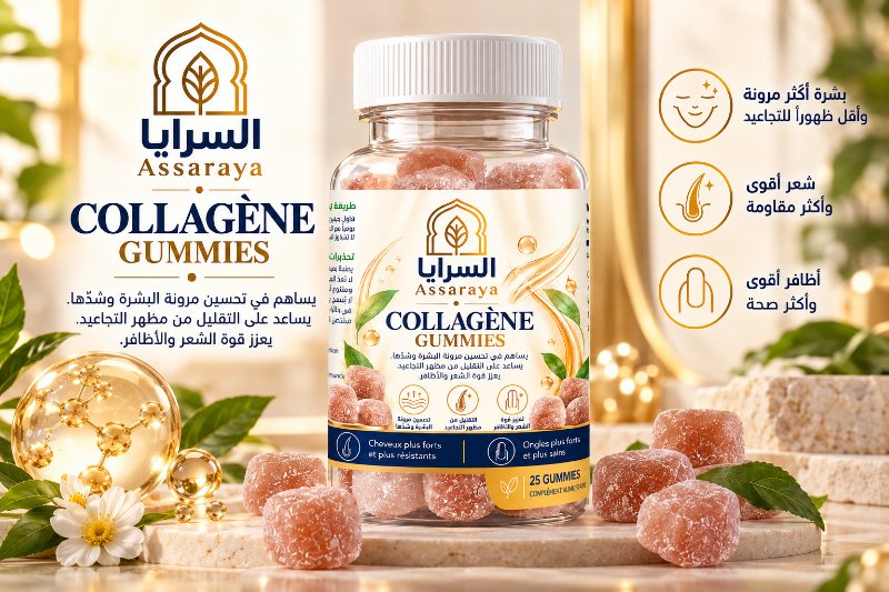 علبة Collagène Gummies من السرايا