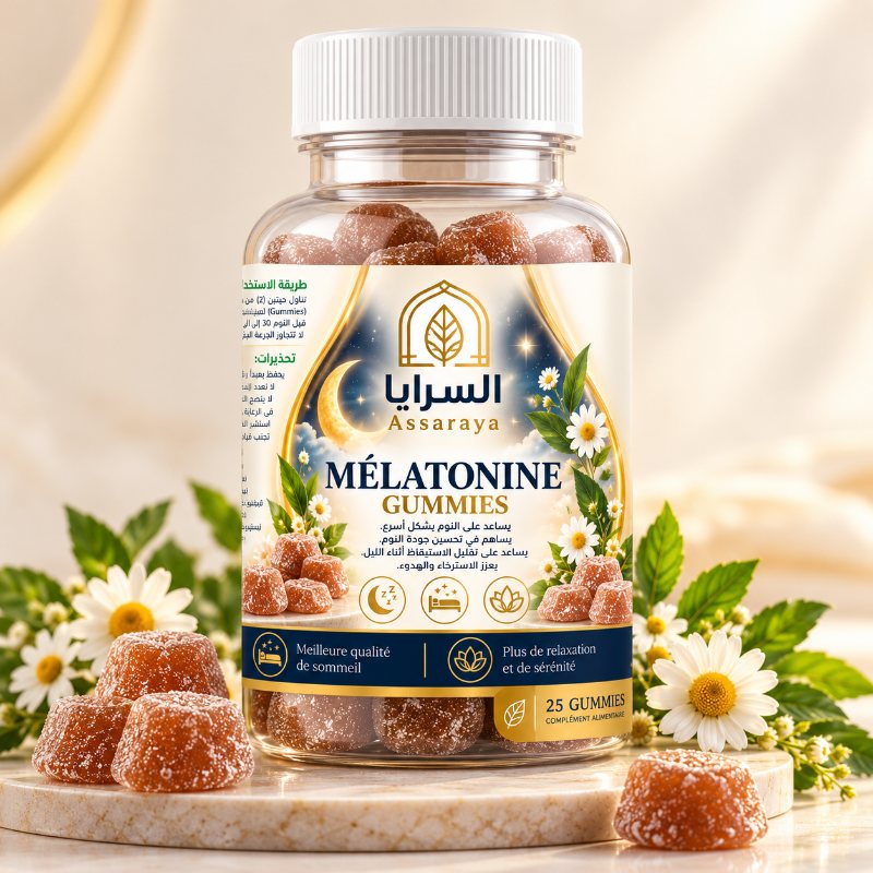 علبة Mélatonine Gummies من السرايا
