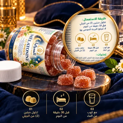 طريقة استعمال Mélatonine Gummies
